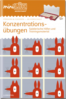 miniLÜK Konzentrationsübungen ab 6 Jahren 