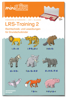 miniLÜK 1./2. Klasse - Deutsch LRS-Training 2 