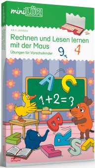 miniLÜK Set Rechnen und Lesen lernen mit der Maus 