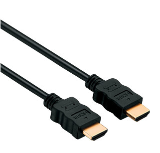 HDMI St. A / St. A, schwarz, Kabel 2,0 m 