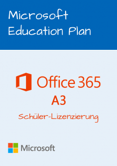 Microsoft Office 365 A3 Schülerlizenz 