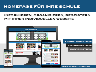 School-Card – Schulhomepage für moderne Bildungseinrichtungen 