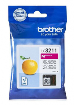 Brother LC3211M Tinte Magenta 